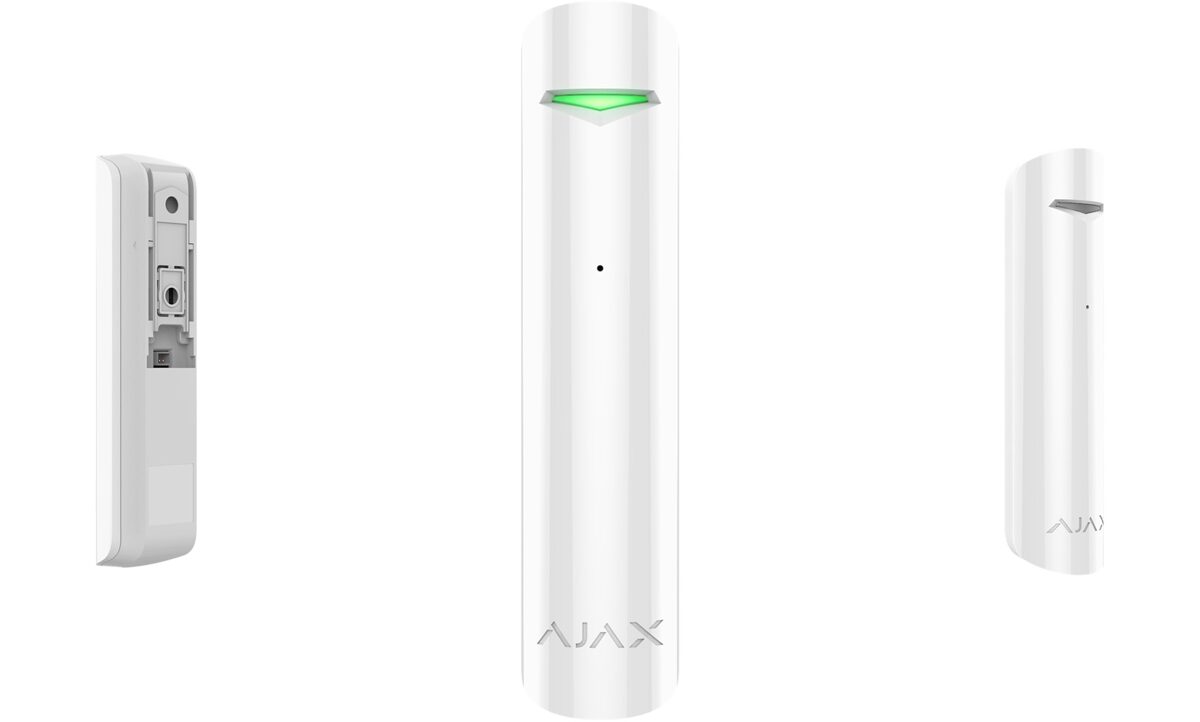 AJAX bezvadu logu detektors GlassProtect