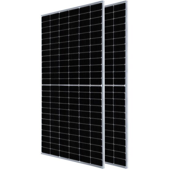 Saules panelis 595W Jasolar Bifacial N-Type Silver Frame DOUBLE GLASS Deep Blue 4.0