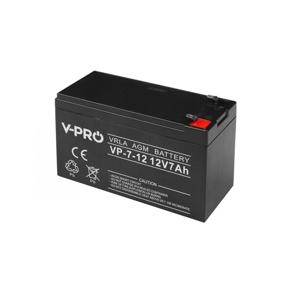 Akumulators VPRO 7Ah/12V