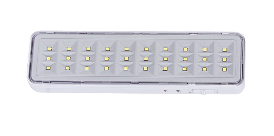 LED avārijas izejas gaismeklis ar iebūvētu akumulatoru 2W 6500K, IP20